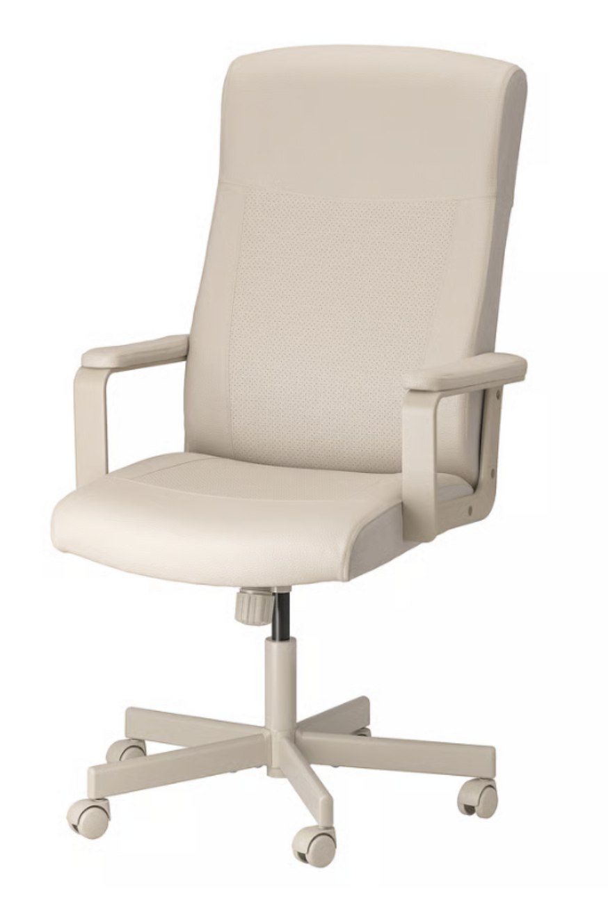 Chaise roulante beige - Millberget