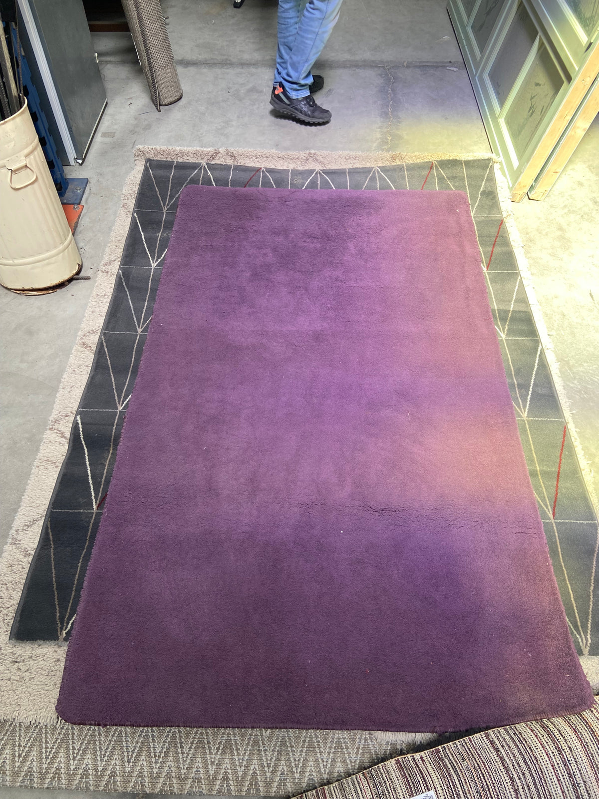 Tapis violet