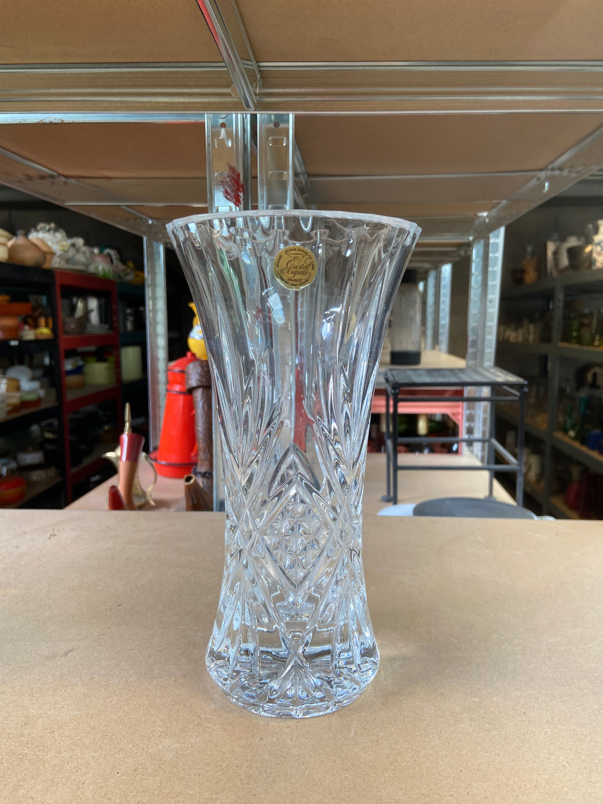 Vase - verre transparent