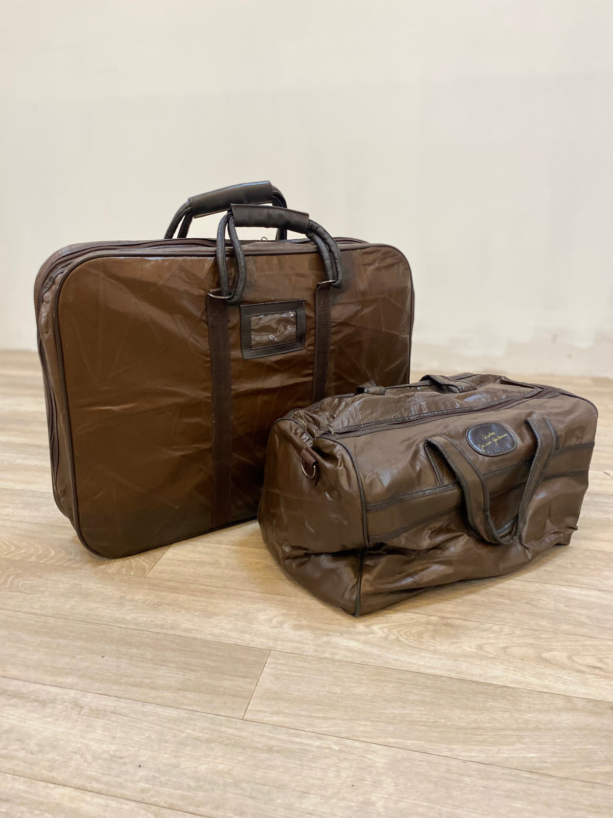 Valise - Weekend - Cuir marron