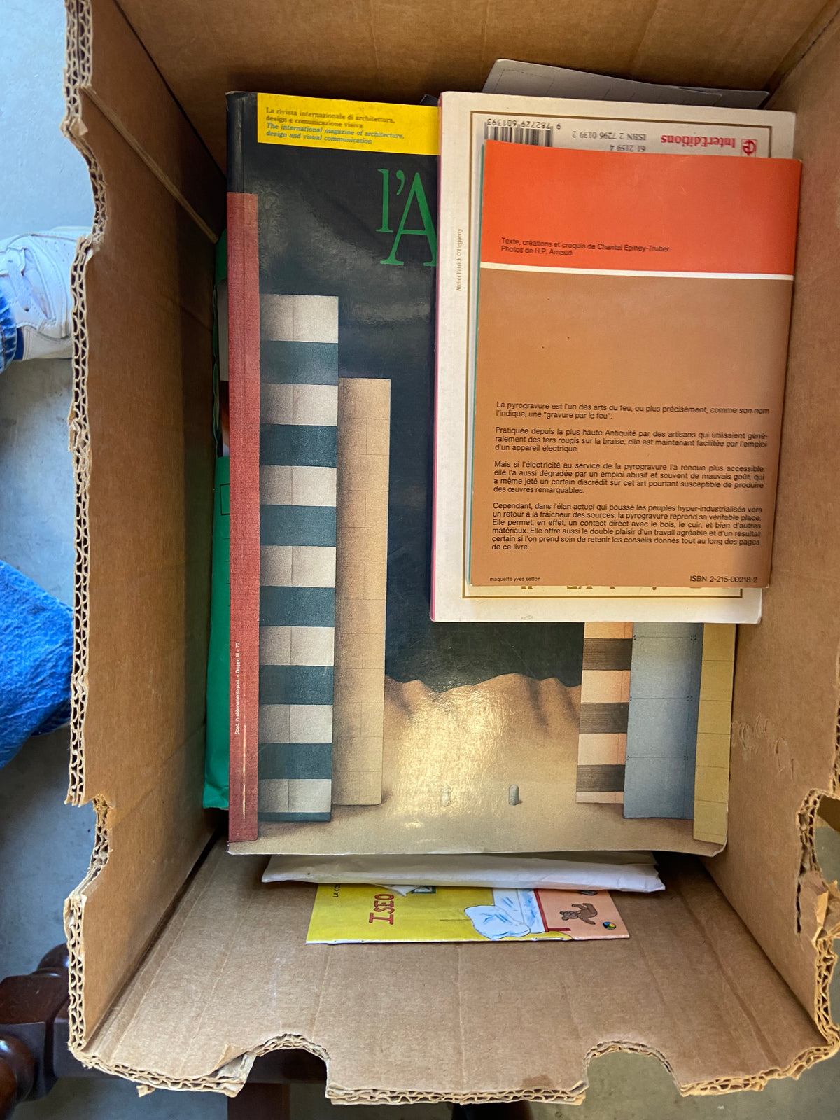 Lot de livres d'art