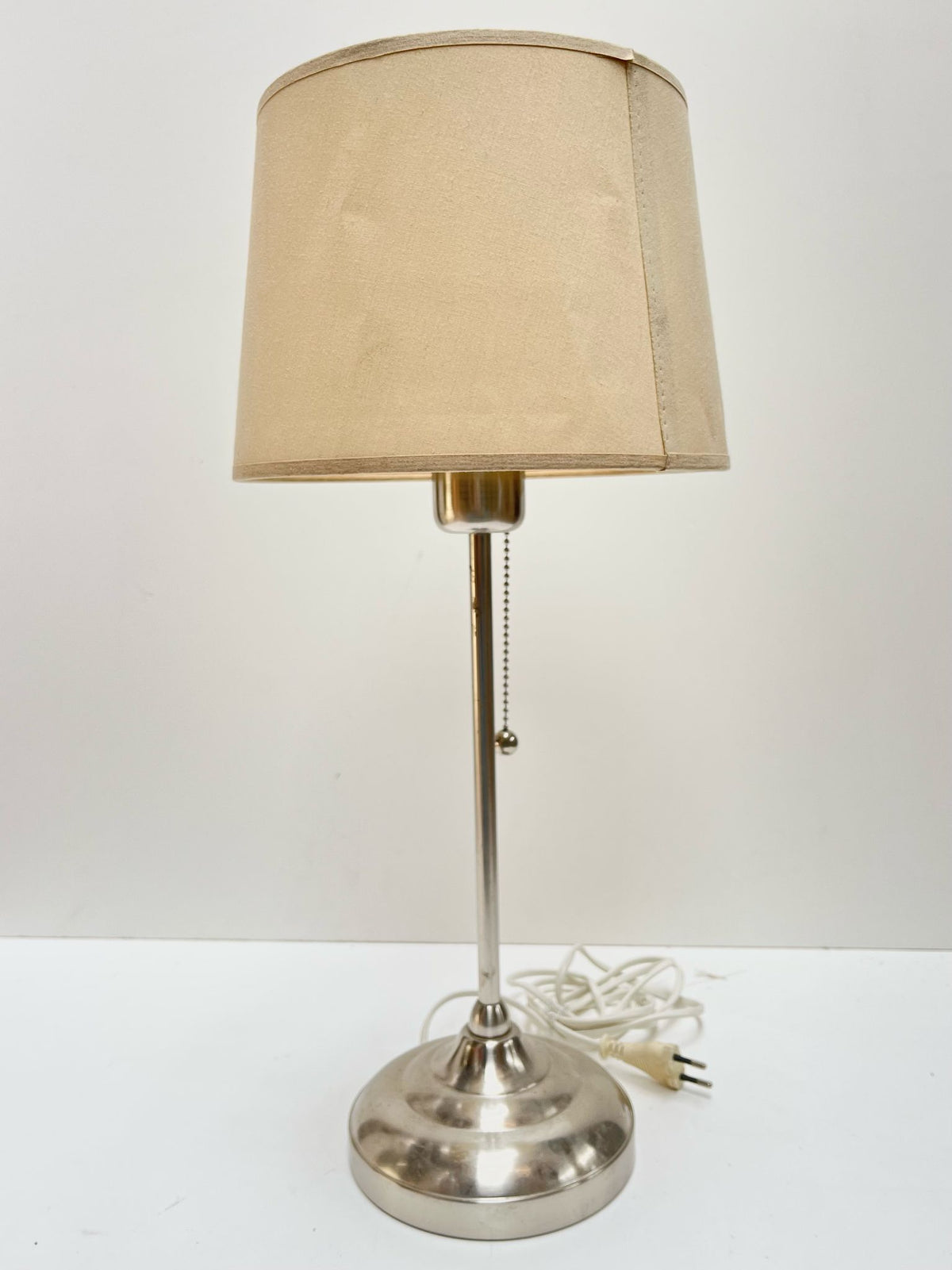Abat-jour tambour évasé beige