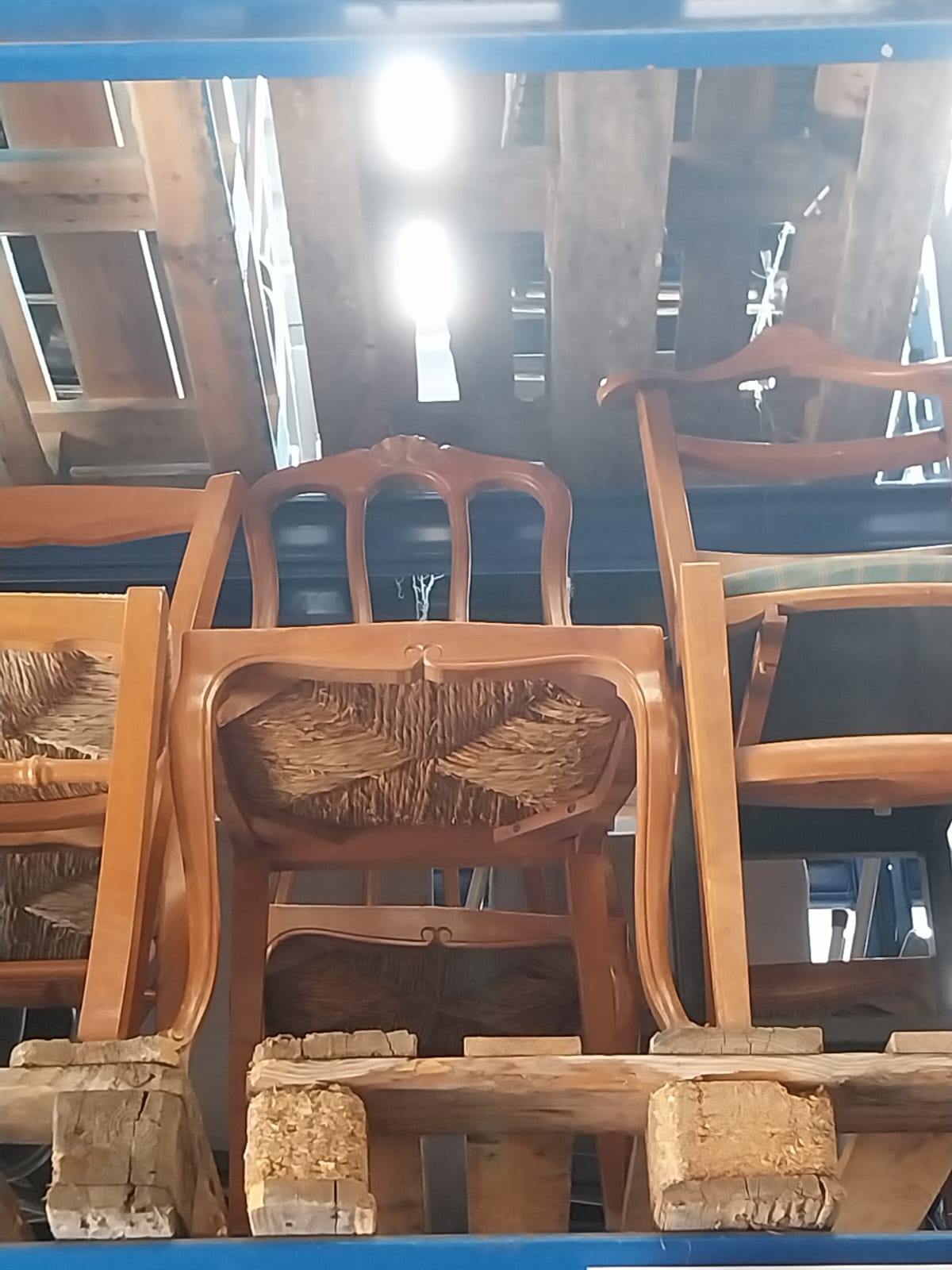 Chaise en bois