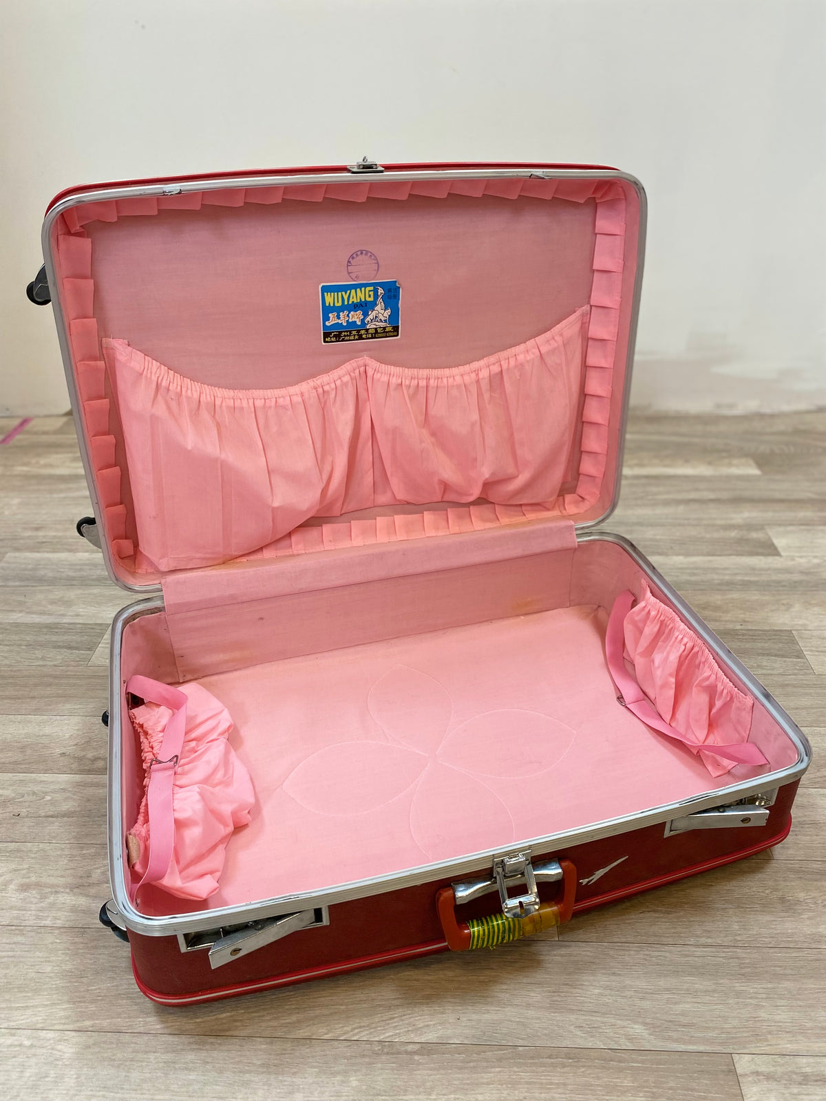 Valise - Vintage - Rouge
