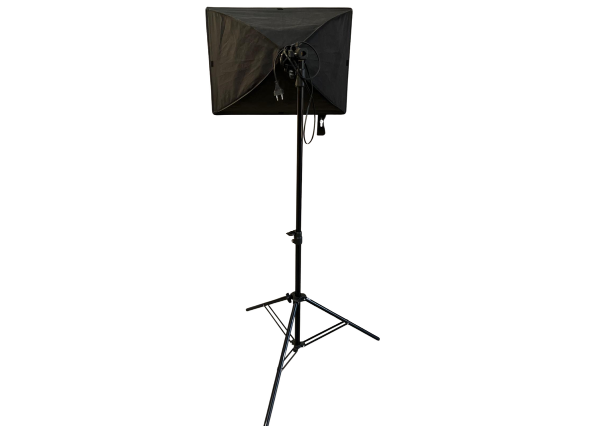 Flash fixe avec parapluie et diffuseur - 1 ampoule