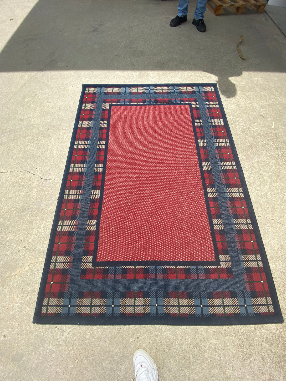 Tapis à carreaux