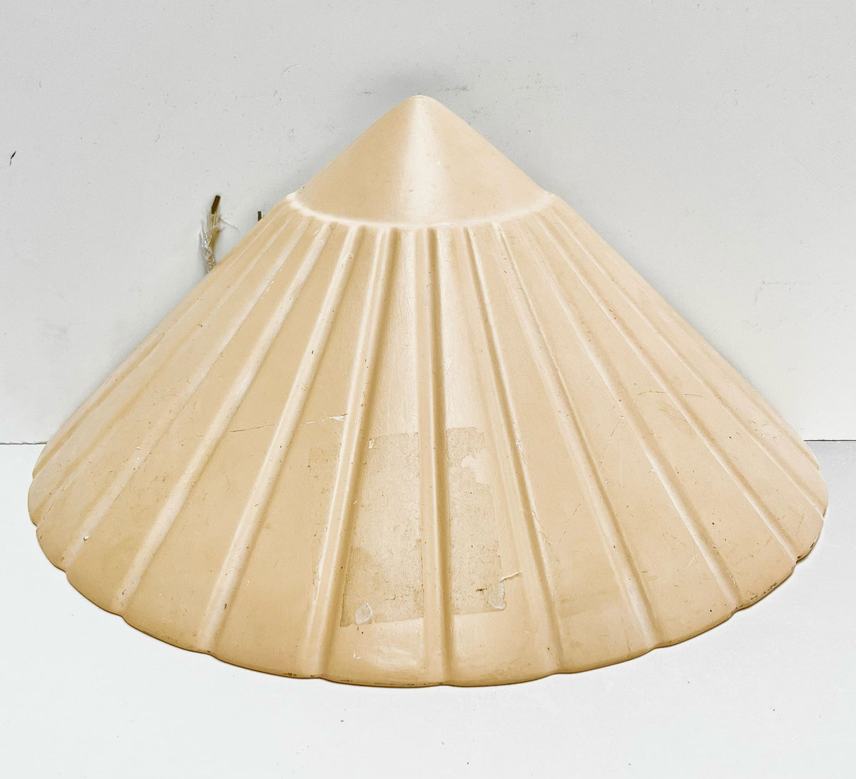 Applique murale en céramique beige