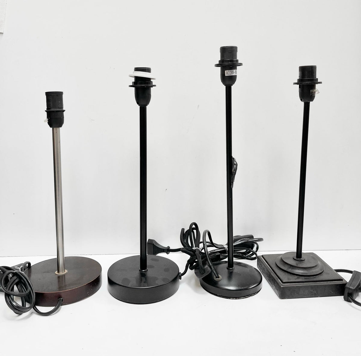 Pieds de lampes moderne
