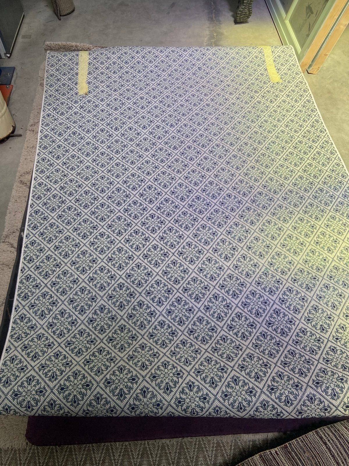 Grand tapis à motif 2