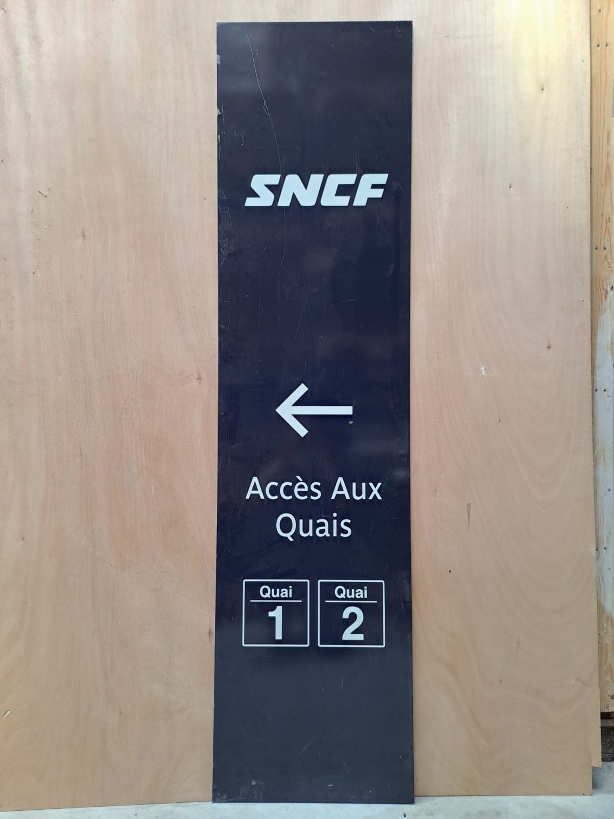 Panneau - SNCF