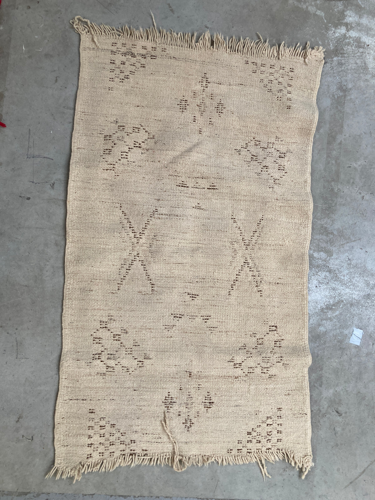 Tapis oriental beige