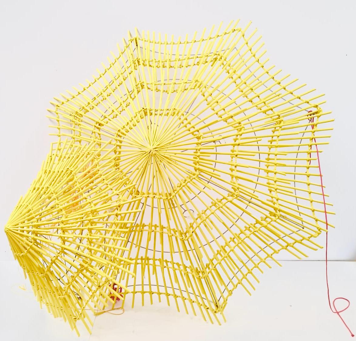 Abat-jour jaune