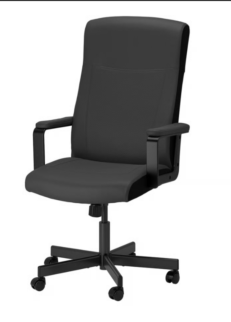 Chaise roulante bureau noir - Millberget