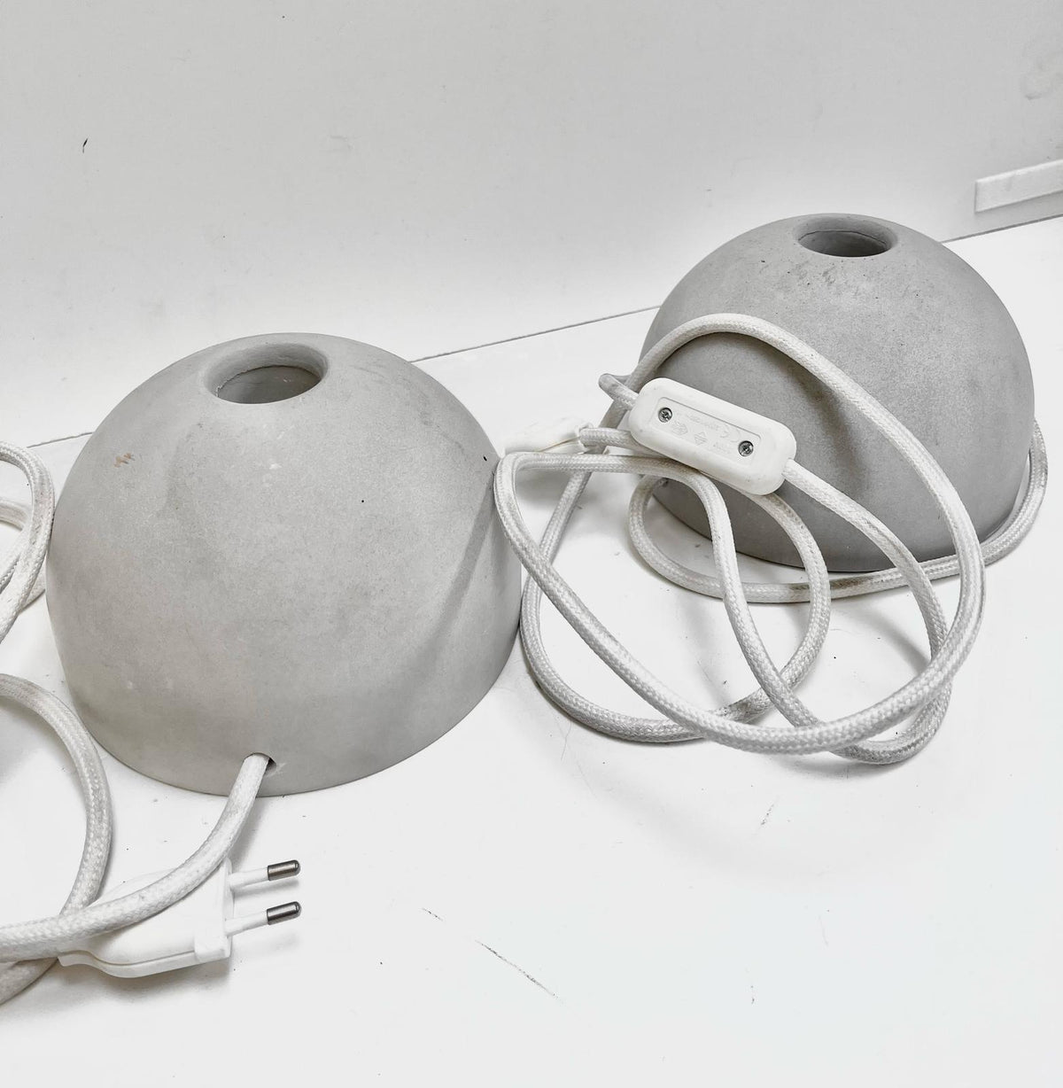 Lampe béton