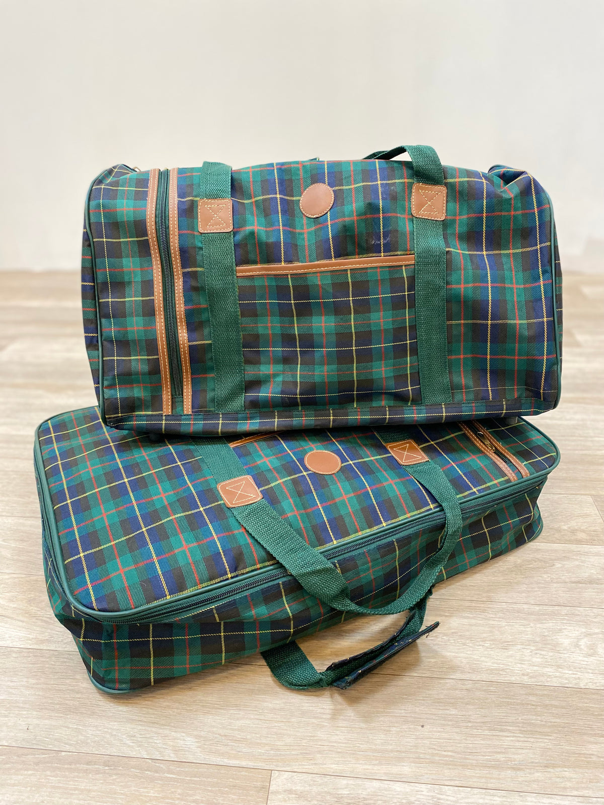 Valise - carreau - souple