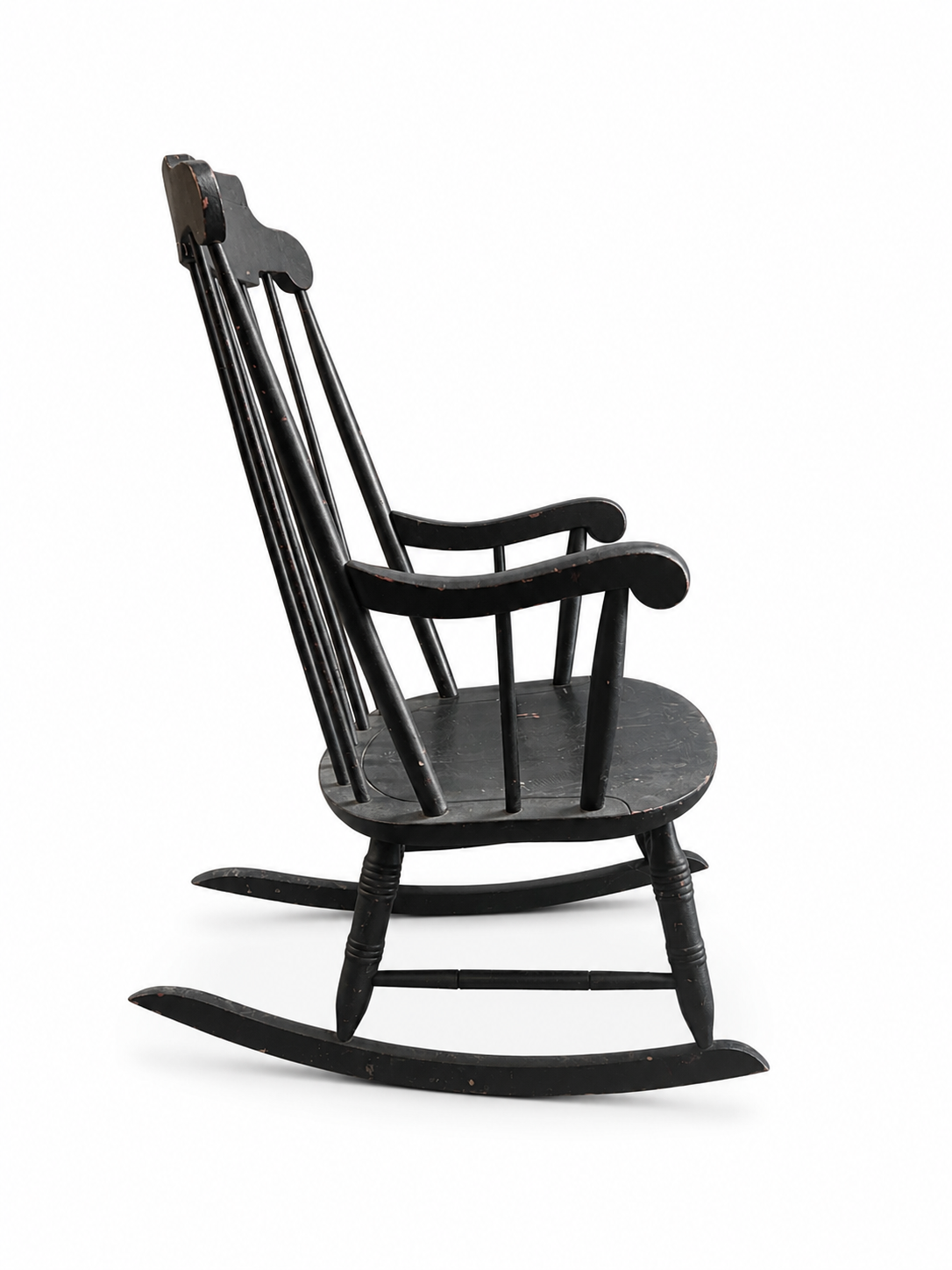 Rocking chair - bois - noir