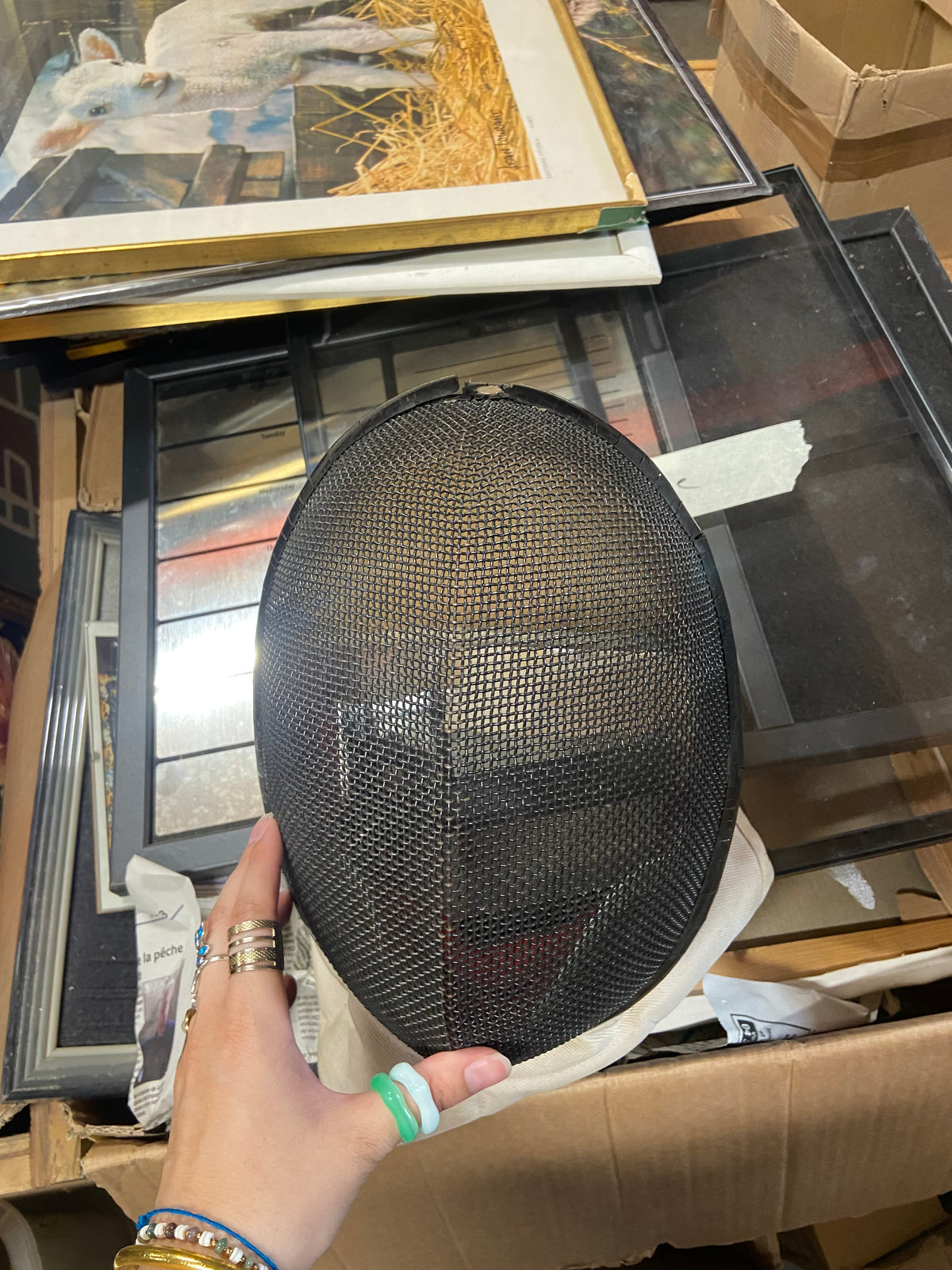 Casque d'escrime