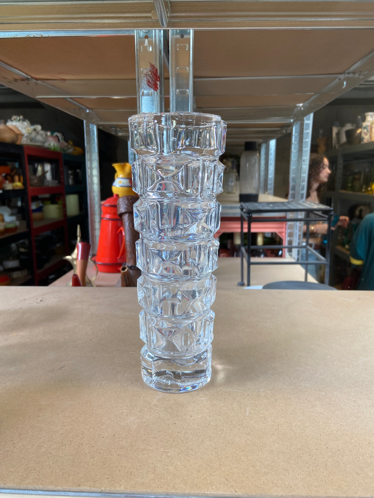 Vase - verre transparent
