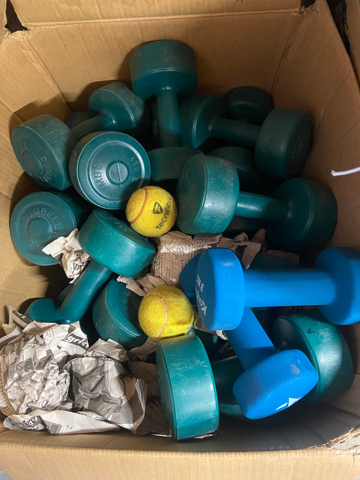 Poids musculation