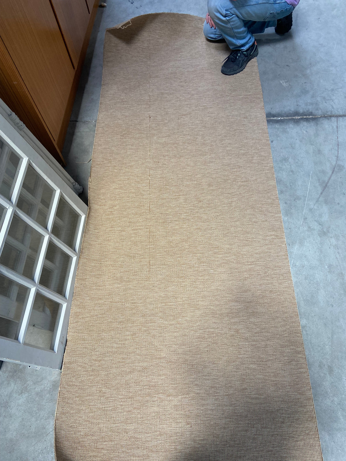 Tapis de couloir tissé