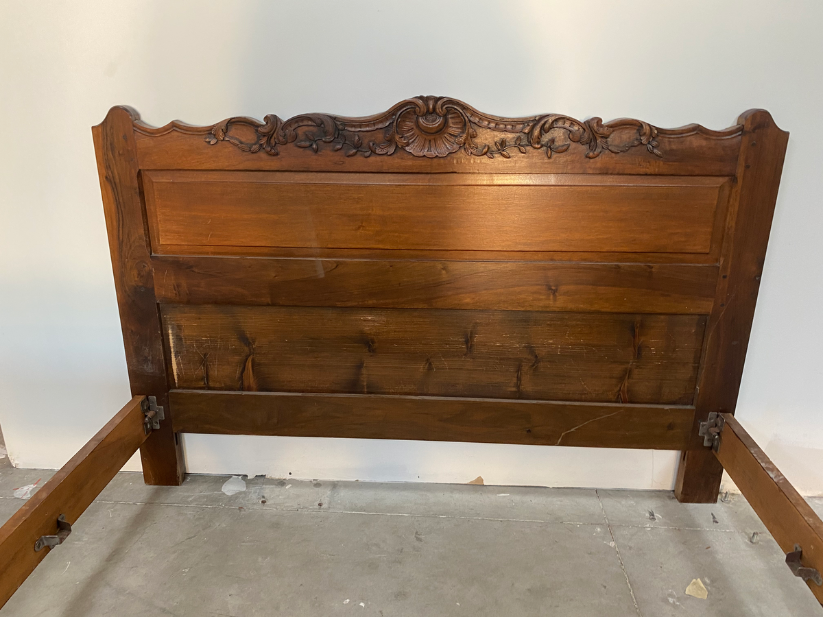 Cadre de lit - Vintage - Bois