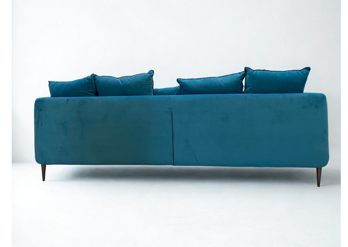 Canapé - Contemporain - Bleu canard