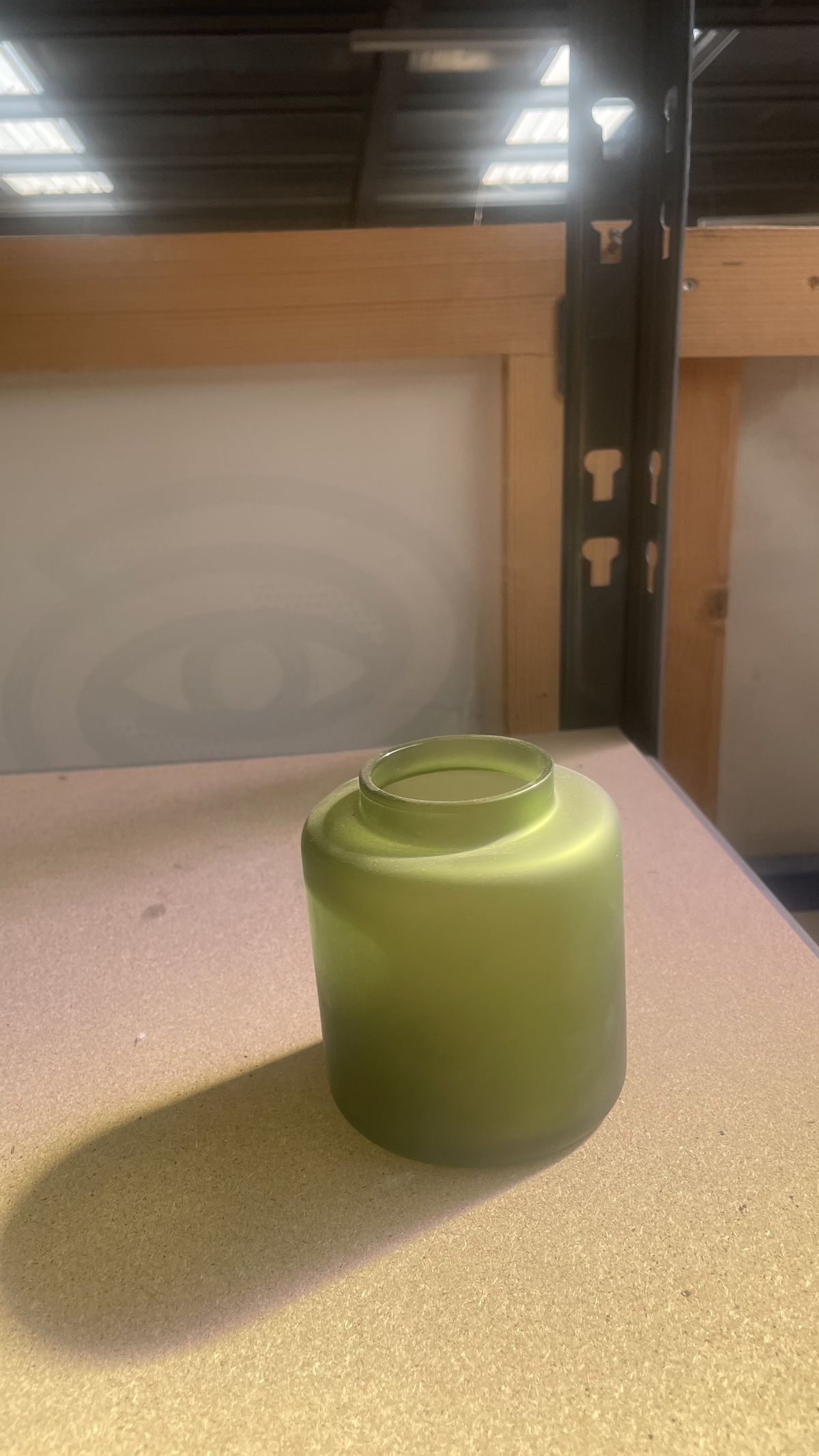 Vase vert - verre