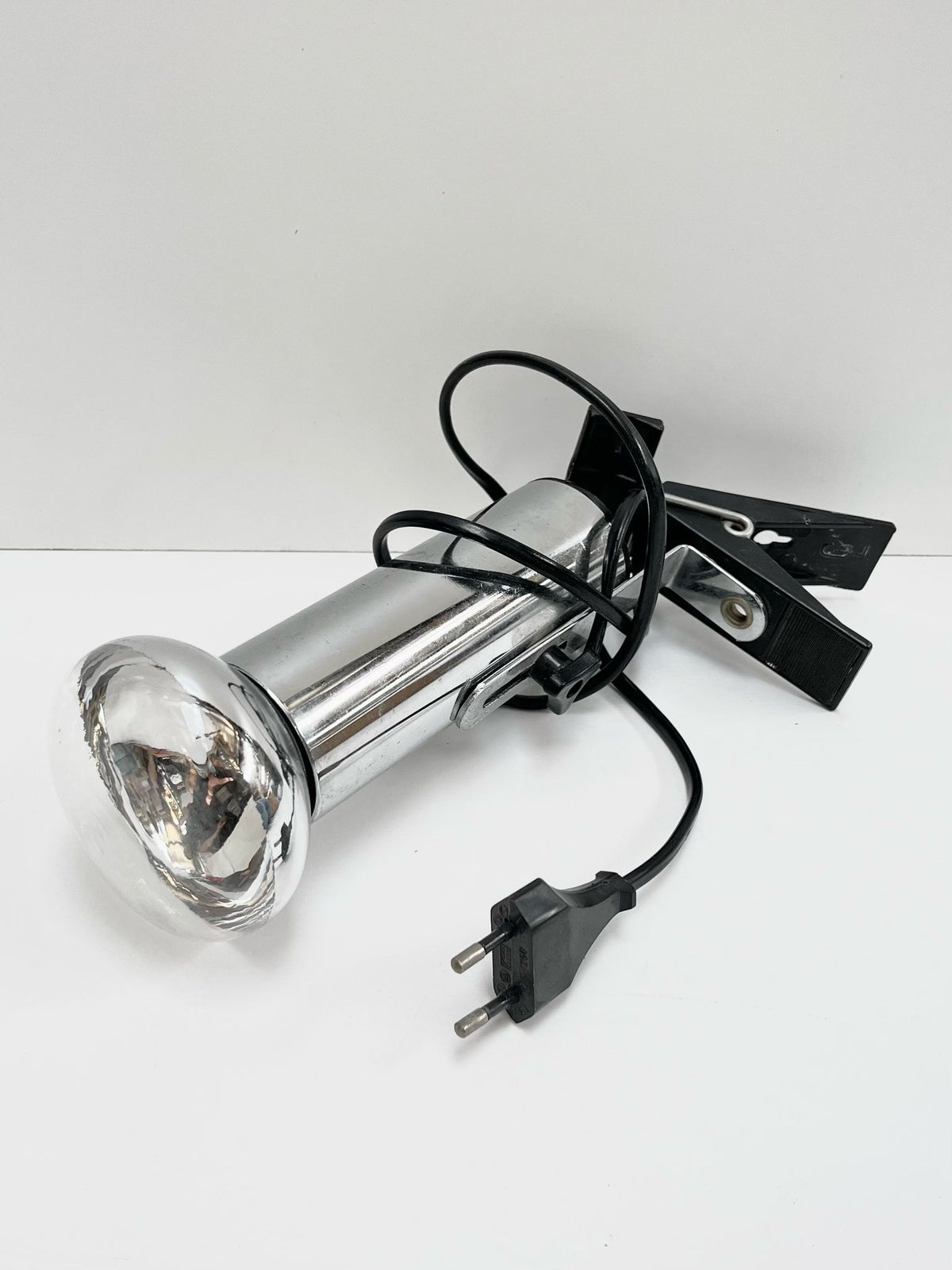 Lampe argentée