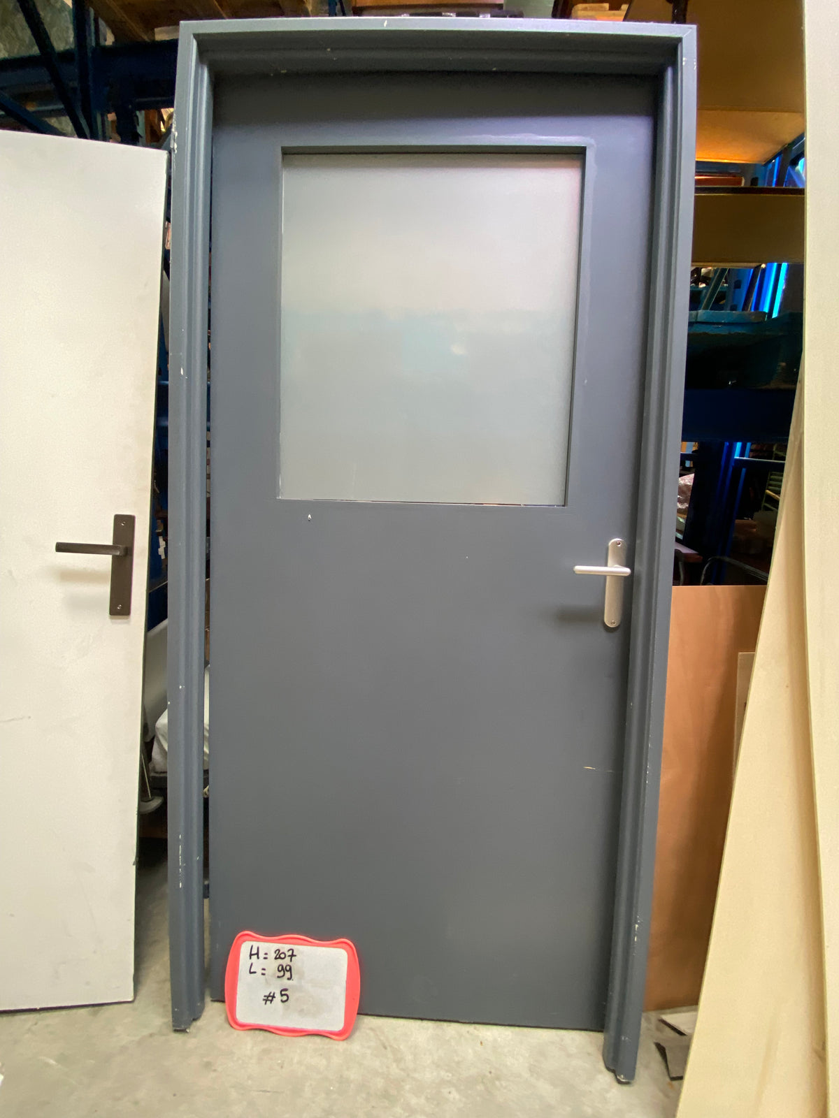 Porte grise