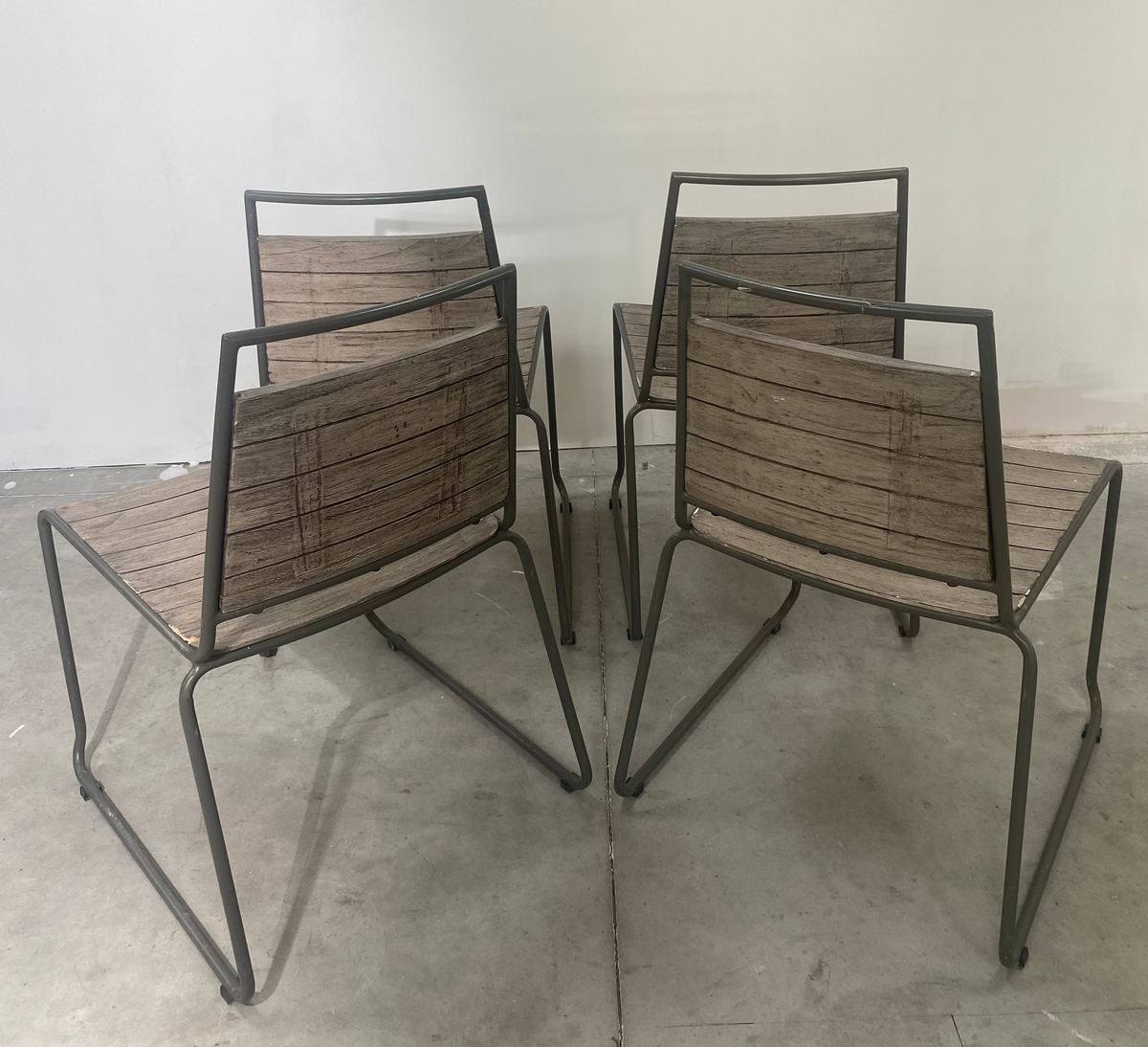 Chaises - Bois - Gris