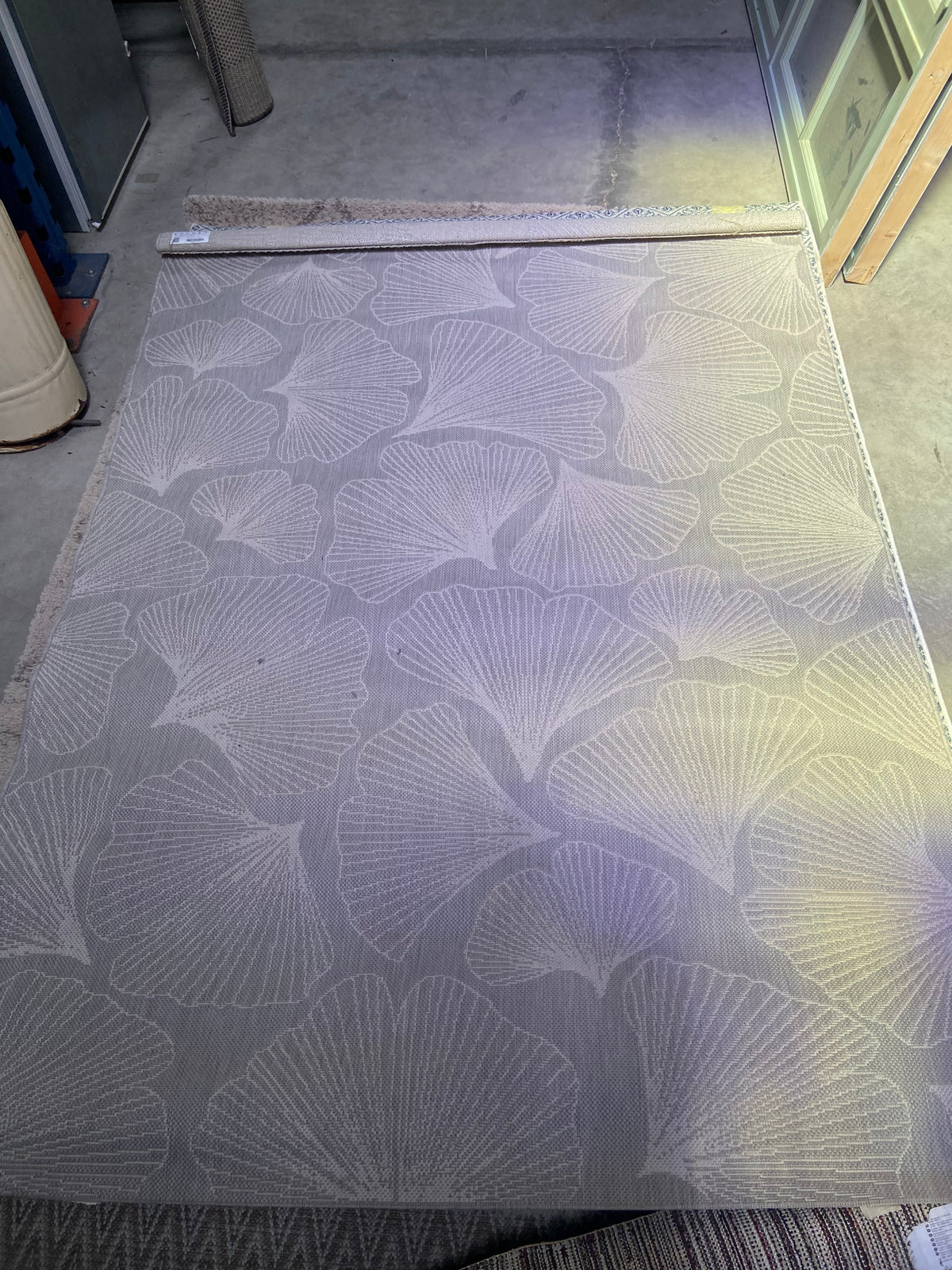 Grand tapis à motif