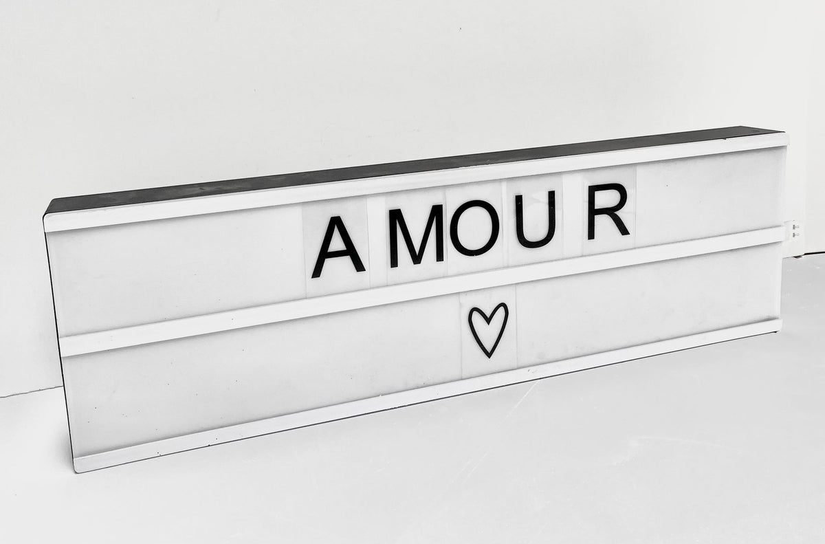 Lampe lettre