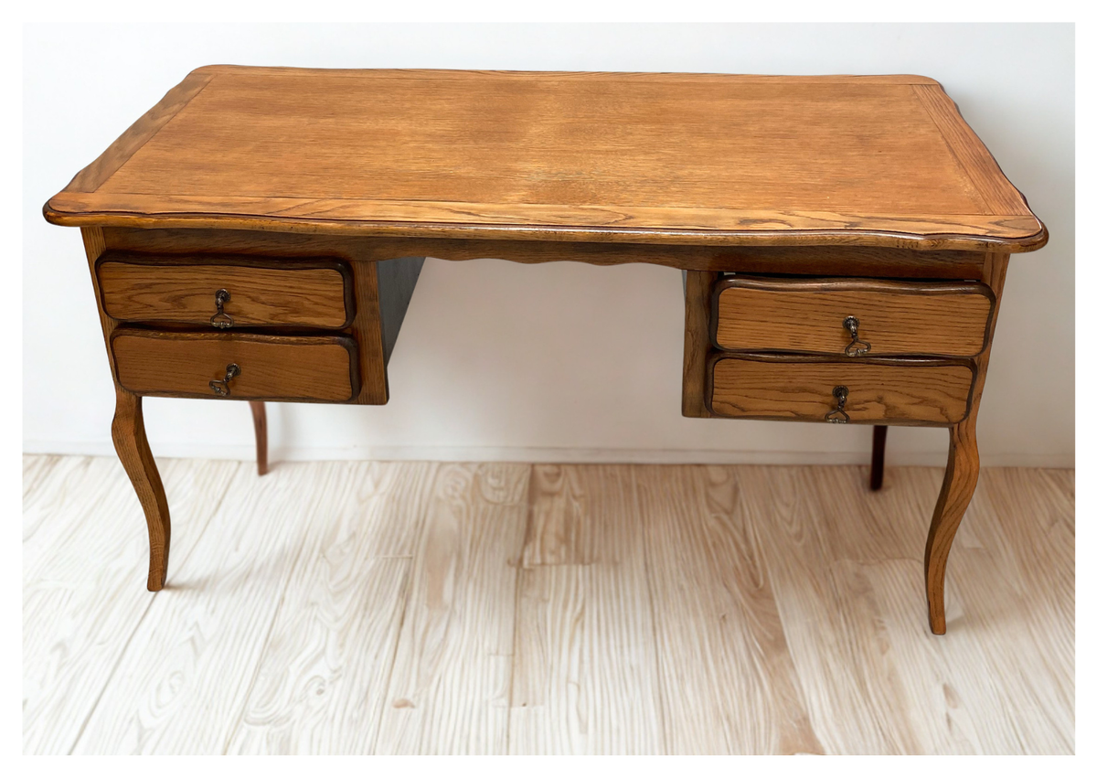 Bureau Déco - Droit - Tiroir - Bois