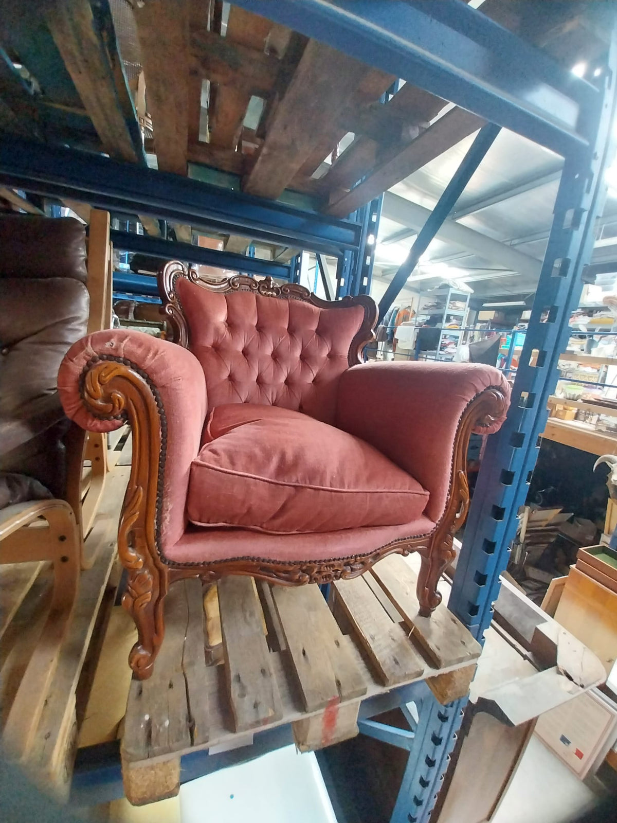 Fauteuil ancien vintage