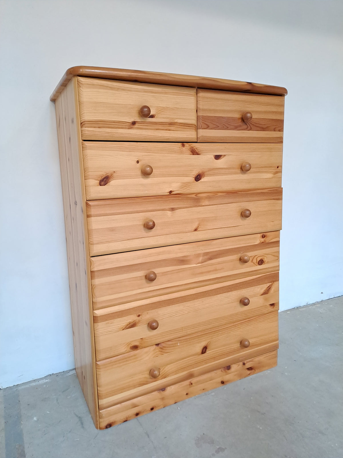 Commode bois 7 tiroir