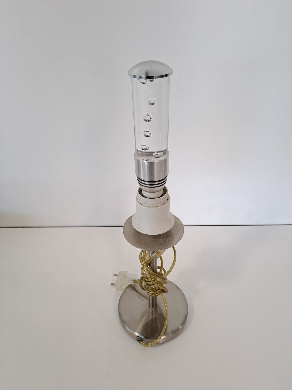 Lampe de table vintage ampoule led bulles