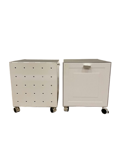 Caisson - Bureau - Metal - Roulette