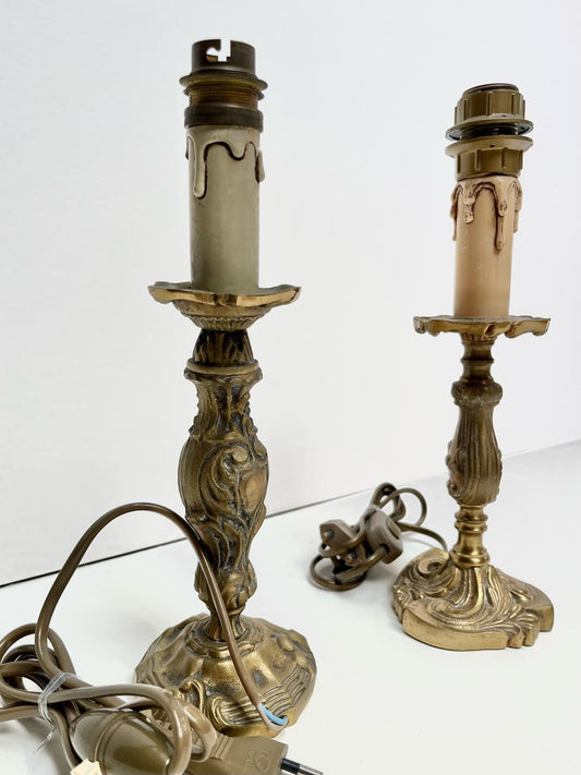 Pied de lampe chandelle