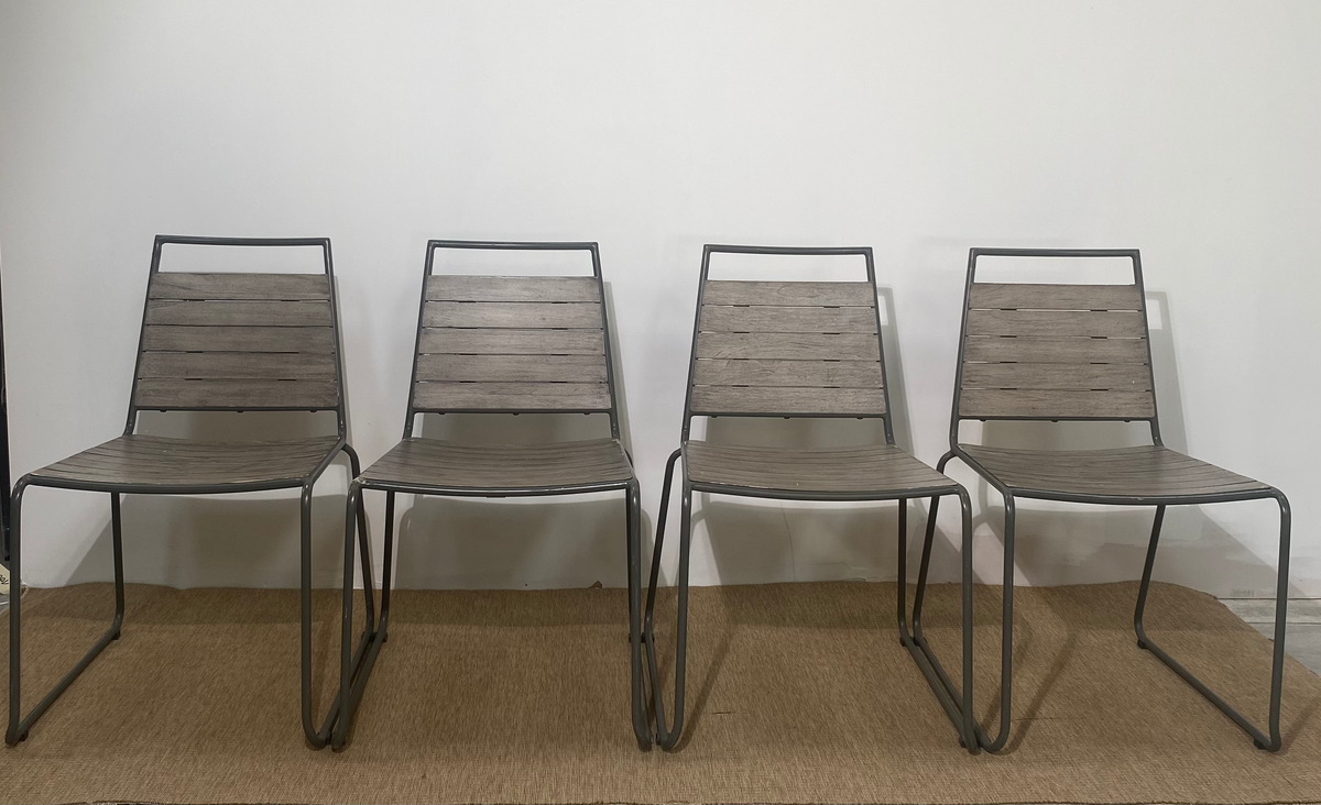 Chaises - Bois - Gris