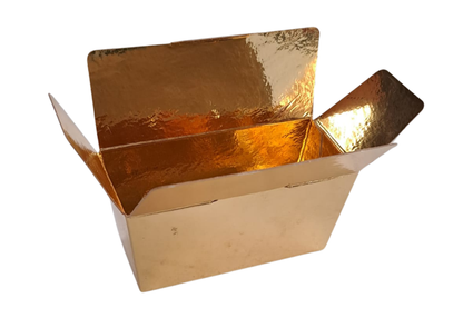 Ballotin en carton de couleur or