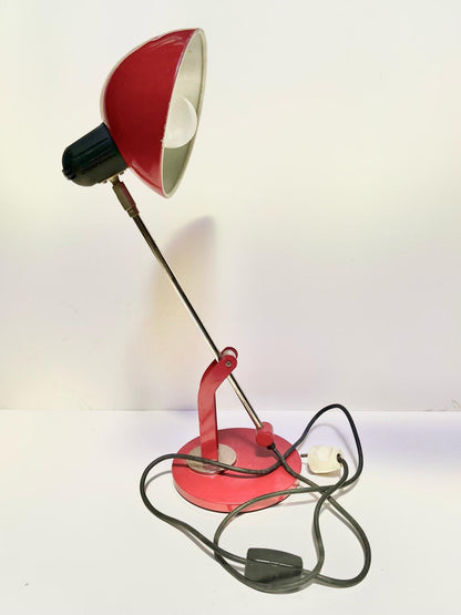 Lampe de bureau rouge