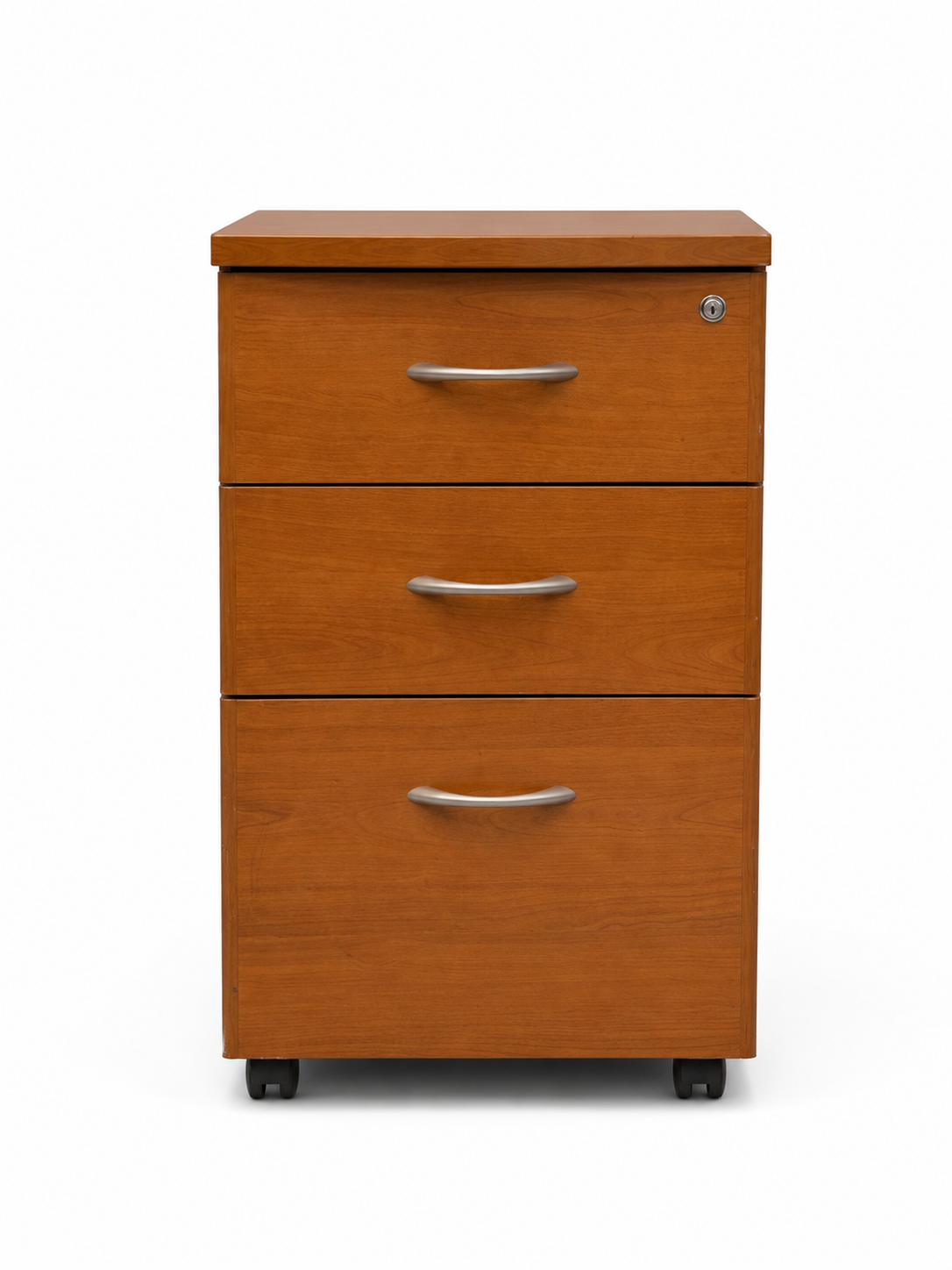 Caissons bureau marron clair