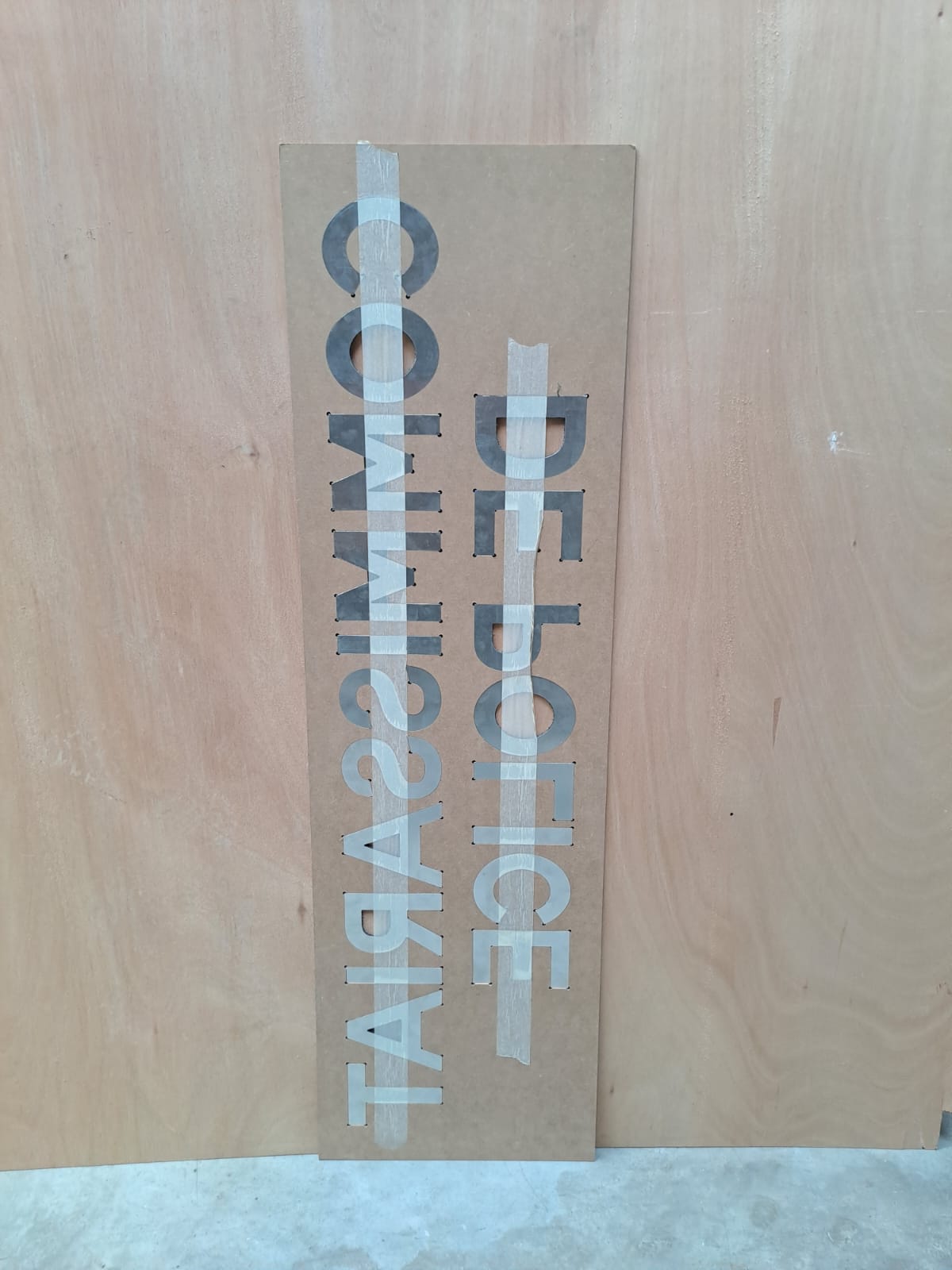 Panneau - Commissariat de police