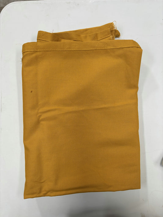 Tissu jaune moutarde