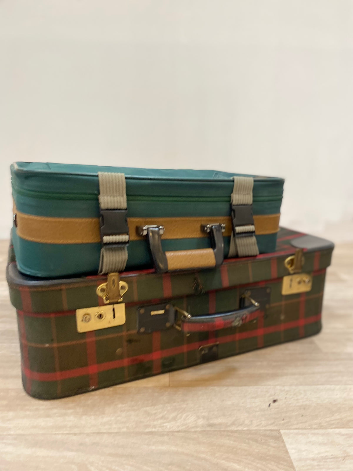 Valise - carreau - souple