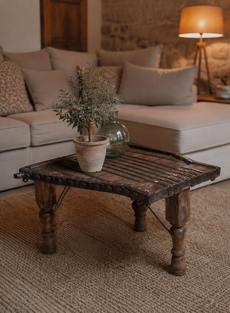 Table basse indienne