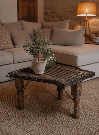 Table basse indienne
