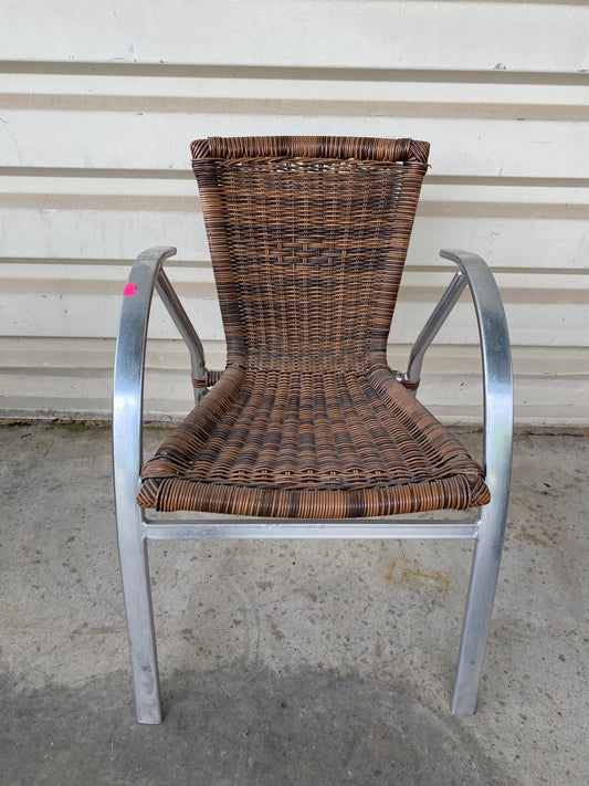 Chaise d'extérieur en fer