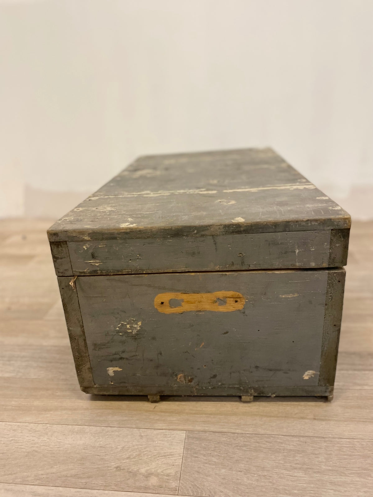 Malle en bois - vintage