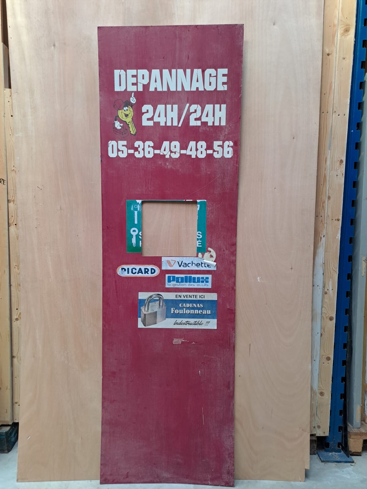 Panneau - Dépannage - Vide